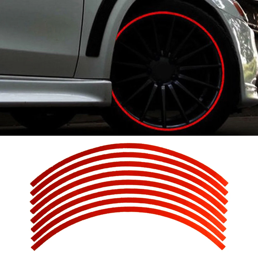 Motorcycle Gear Exchange - 16 strisce Car Tuning riflettente moto