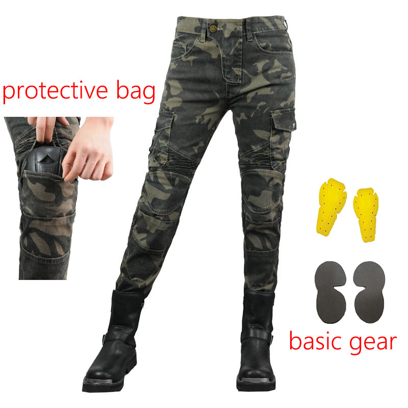 Motorcycle Gear Testing - Jeans da donna Pantaloni da moto