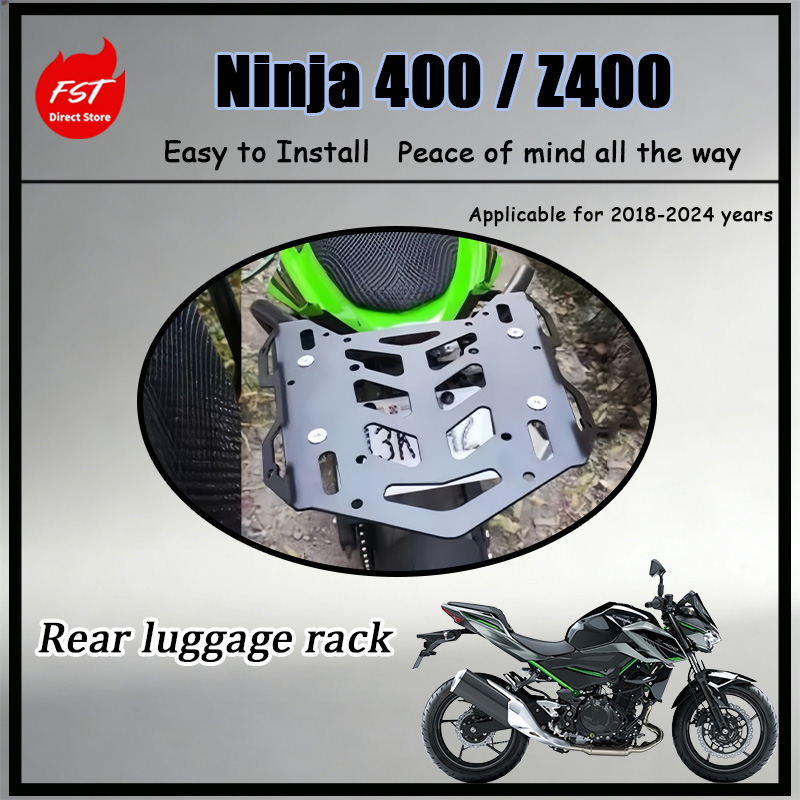 Motorcycle Gear And Accessories - Portapacchi Posteriore per Ninja 400 Z400