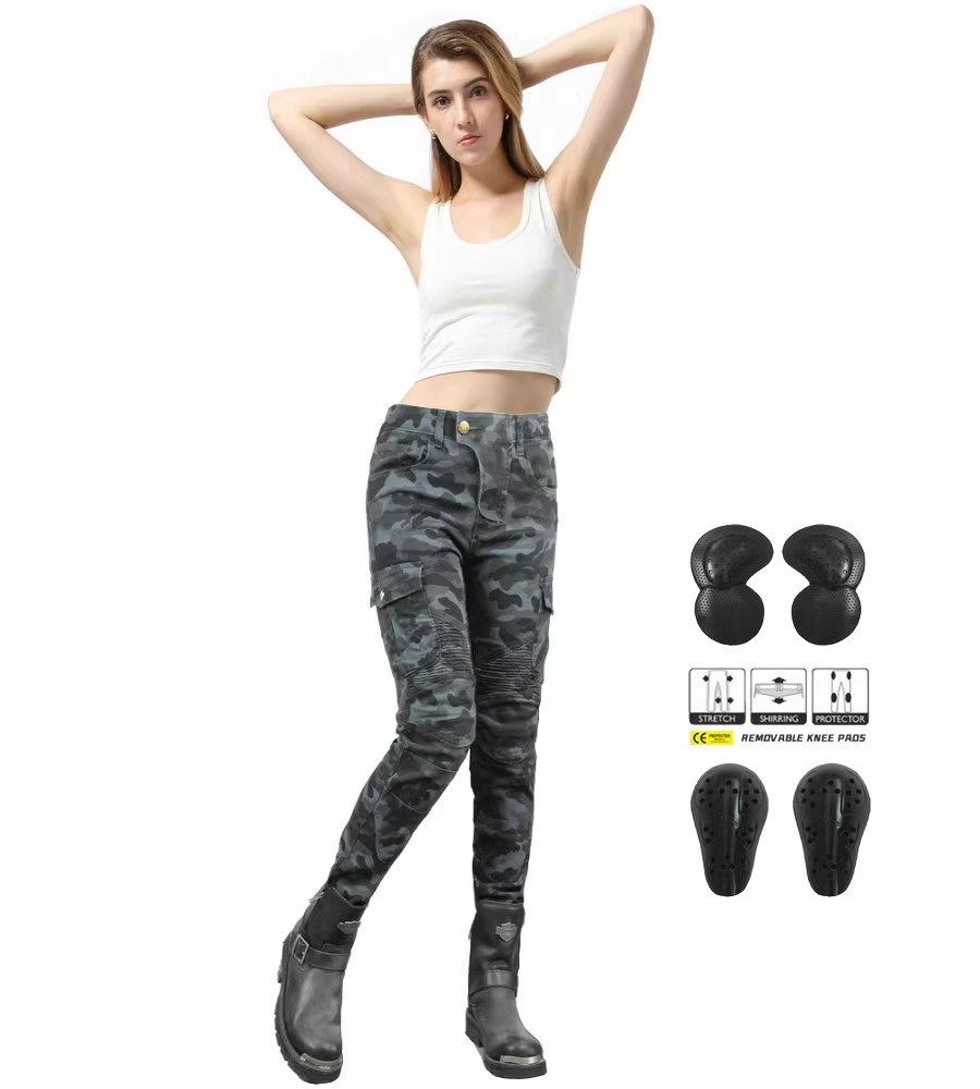 Motorcycle Gear Testing - Jeans da donna Pantaloni da moto