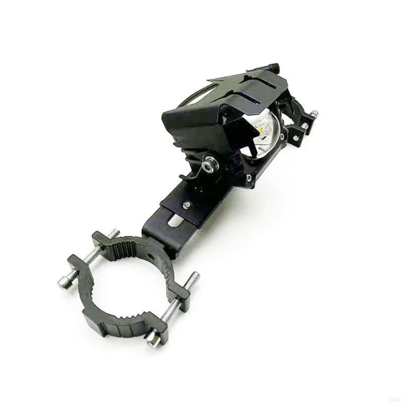 Motorcycle Gear Youtube - Staffa per faro angolazione multipla M76E,