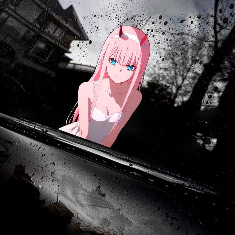 Zero Motorcycle Gear - Adesivi Anime di Zero Two da