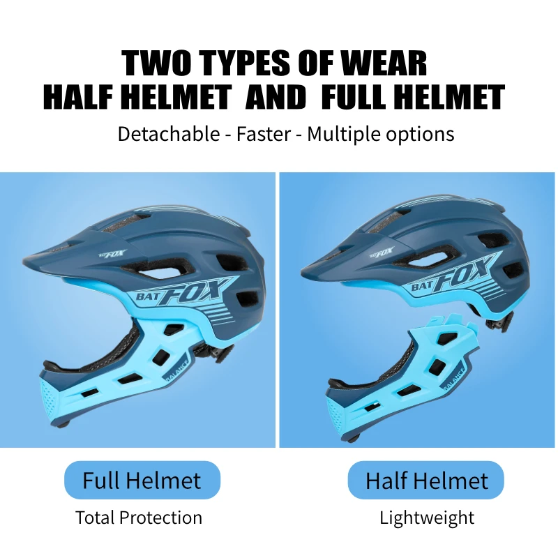 BATFOX Casco da ciclismo per b - Motorcycle Gear Kids recensione e prezzo