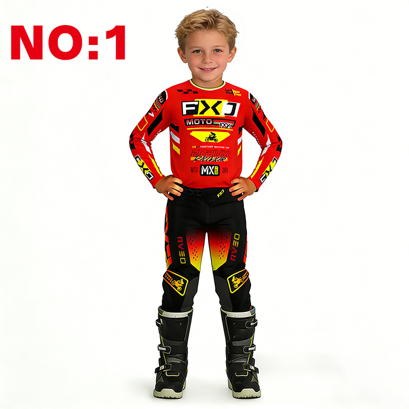 Set da motocross per bambini,  - Motorcycle Gear Kids recensione e prezzo