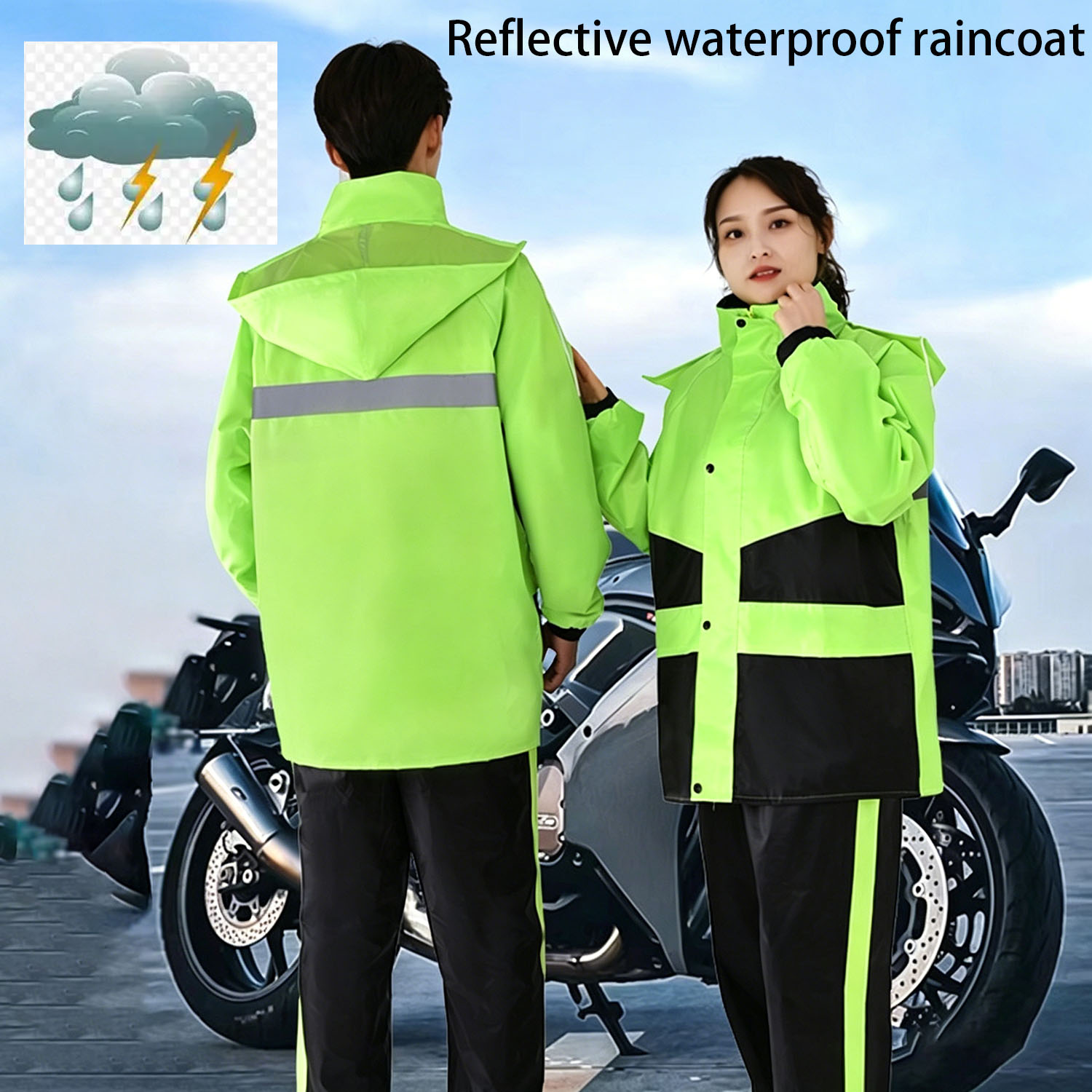 Completo Impermeabile per Moto - Motorcycle Gear Jacket Women recensione e prezzo