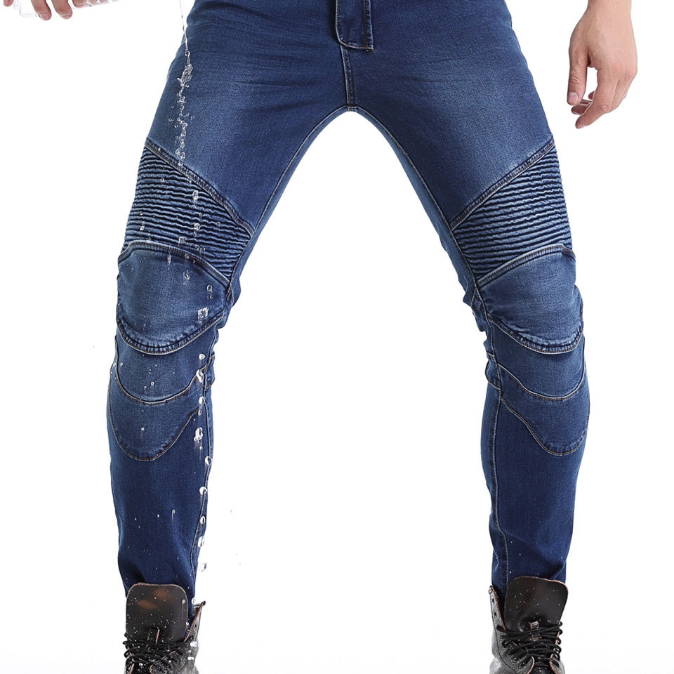 Jeans da Uomo Ricamati, Pantal - Motorcycle Gear Testing recensione e prezzo