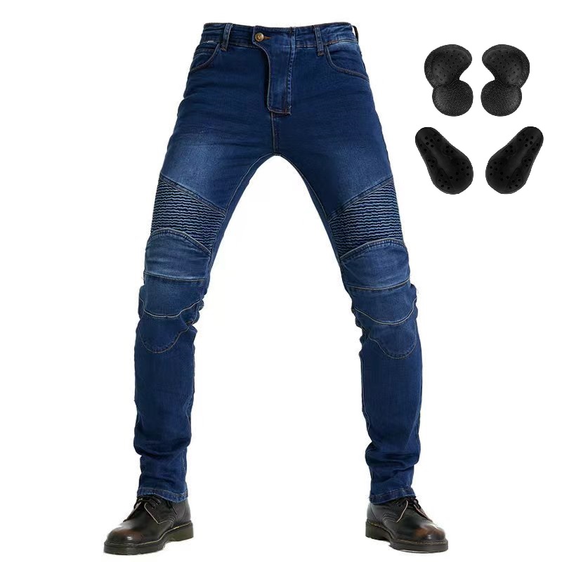 Jeans da Uomo Ricamati, Pantal - Motorcycle Gear Testing recensione e prezzo