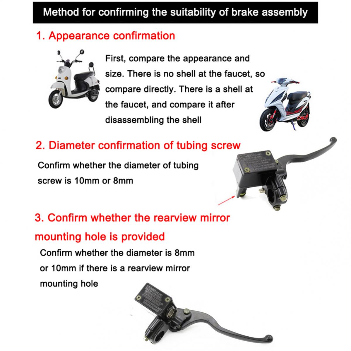 Freni idraulici Pompa freno un - Motorcycle Gear And Accessories recensione e prezzo
